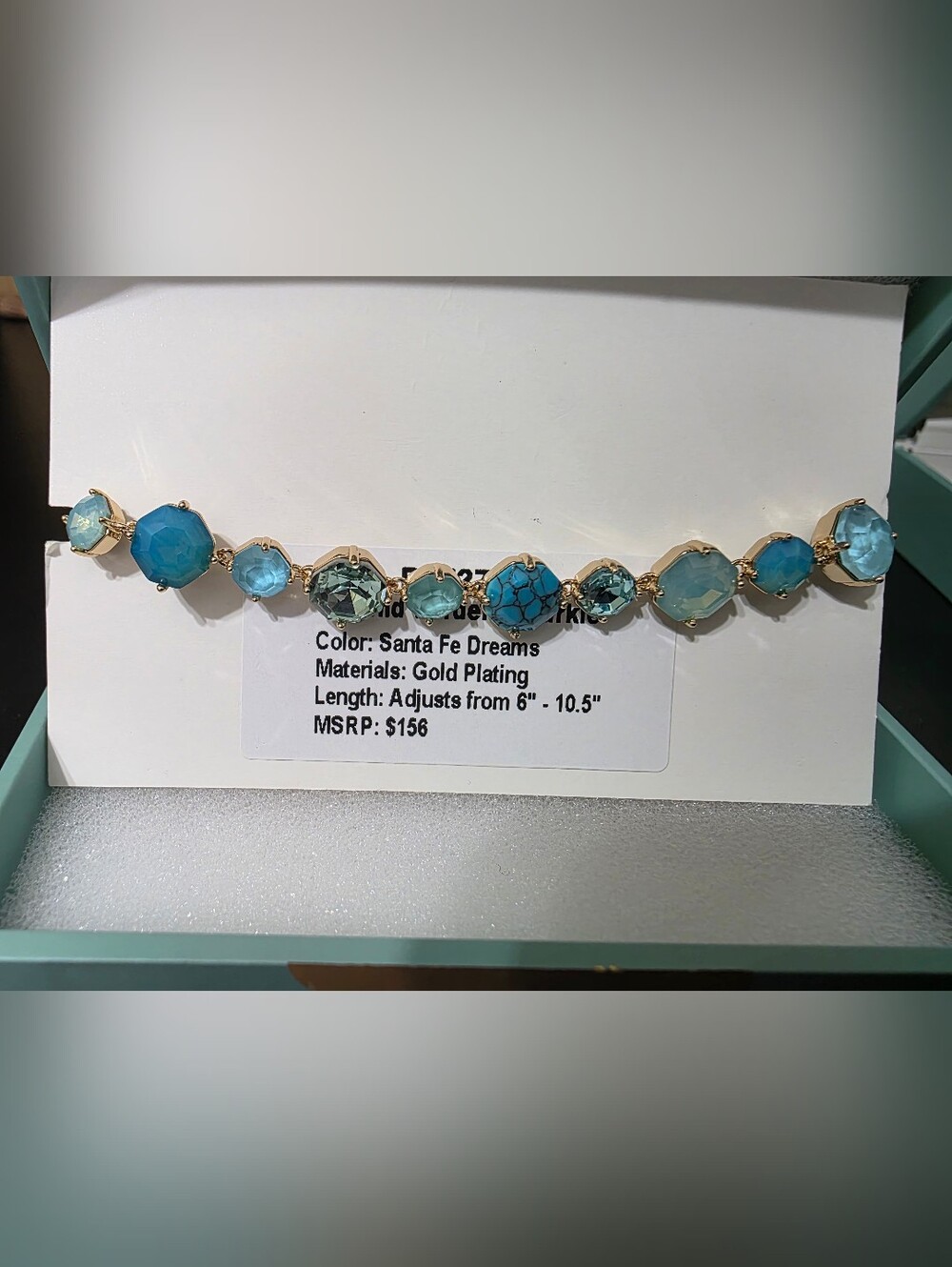 Santa Fe Dreams Gold-Plated Jewel Candy Bracelet